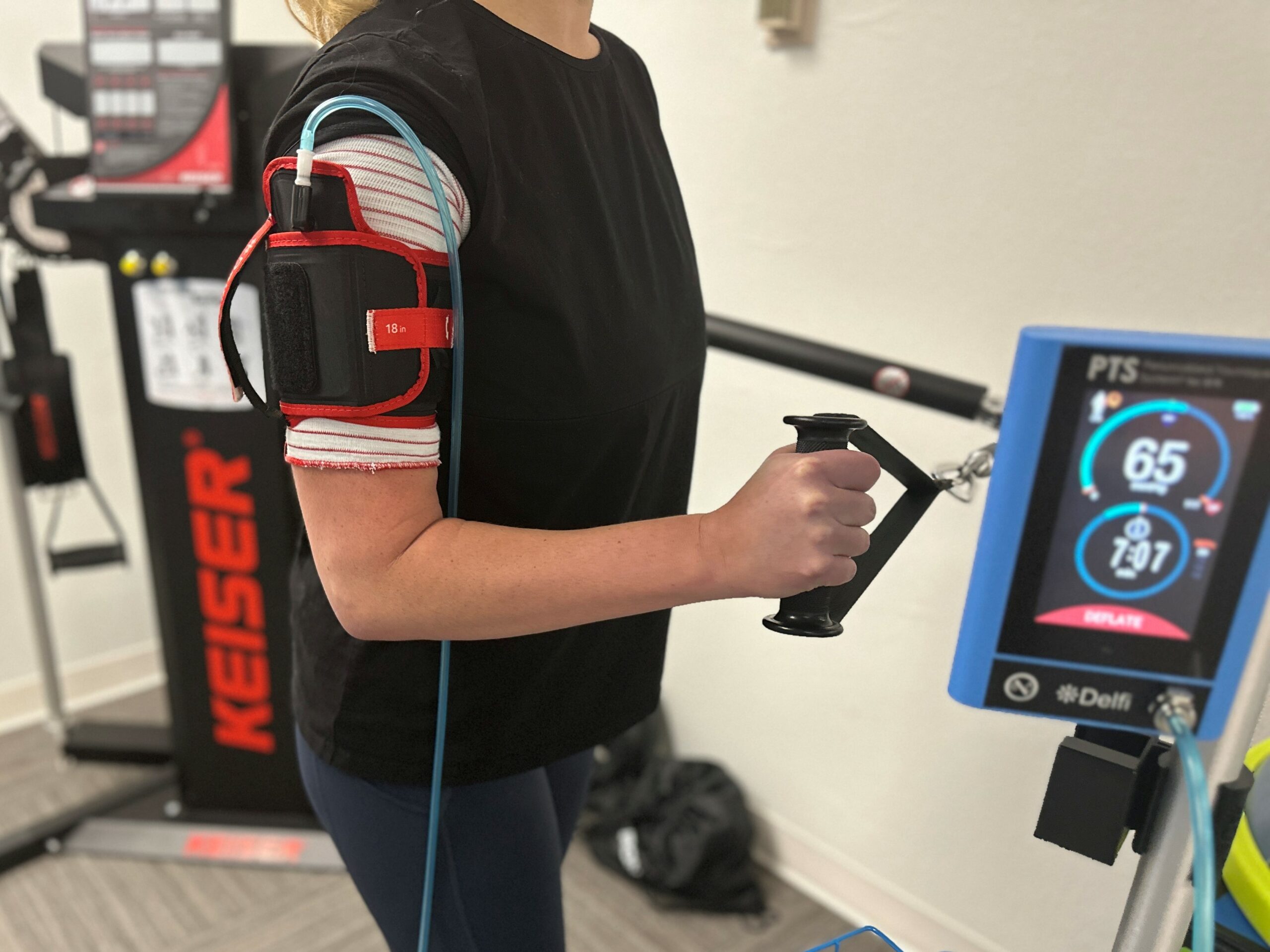 Blood Flow Restriction (BFR) au cabinet PhysioÉvolution — vue 2